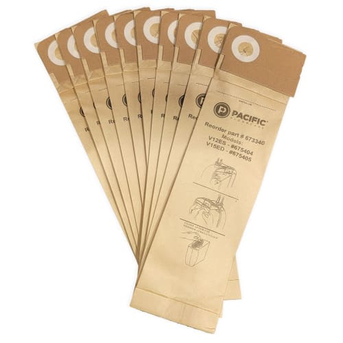Pacific Floorcare Replacement Bags for Upright Vacuums